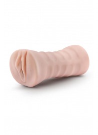 Телесный мастурбатор-вагина Ayumi с вибрацией - Blush Novelties - в Мурманске купить с доставкой