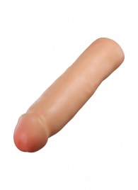 Телесная насадка-удлинитель Tenacity - 21,6 см. - Blush Novelties - в Мурманске купить с доставкой