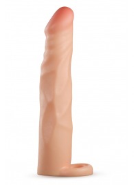Телесная насадка-удлинитель Fortitude с подхватом - 17,7 см. - Blush Novelties - в Мурманске купить с доставкой