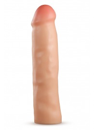 Телесная насадка-удлинитель Vindicate - 21,6 см. - Blush Novelties - в Мурманске купить с доставкой