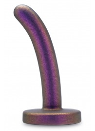 Фиолетовая насадка с гладкой поверхностью Surrender 4.75 Inch Beginner Pegging Dildo - 12 см. - Blush Novelties - купить с доставкой в Мурманске