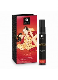 Оральный спрей Waves of Pleasure с ароматом клубники и шампанского - 20 мл. - Shunga - купить с доставкой в Мурманске