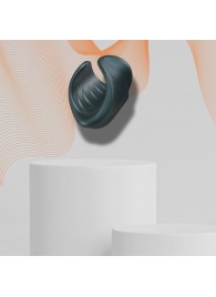 Серый сквозной мастурбатор с вибрацией Manwan Starter - Manwan - в Мурманске купить с доставкой