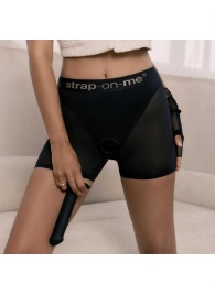 Трусики-шорты для фиксации насадок Strap-on-me Harness Lingerie Halo - size M - Strap-on-me - купить с доставкой в Мурманске