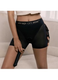 Трусики-шорты для фиксации насадок Strap-on-me Harness Lingerie Halo - size L - Strap-on-me - купить с доставкой в Мурманске