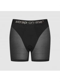 Трусики-шорты для фиксации насадок Strap-on-me Harness Lingerie Halo - size XL - Strap-on-me - купить с доставкой в Мурманске