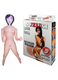 Надувная секс-кукла Suzuki - Boys of Toys - в Мурманске купить с доставкой