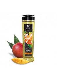 Массажное масло для тела Luscious Mango с ароматом манго - 240 мл. - Shunga - купить с доставкой в Мурманске