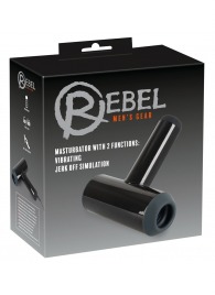 Черный мастурбатор с удобной ручкой Masturbator with 2 Functions - Orion - в Мурманске купить с доставкой