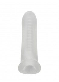 Белый фаллоудлинитель Striker - 13,5 см. - Lola Games - в Мурманске купить с доставкой