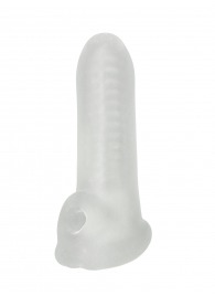 Белый фаллоудлинитель Striker - 13,5 см. - Lola Games - в Мурманске купить с доставкой