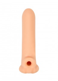 Телесный фаллоудлинитель Titan - 16,5 см. - Lola Games - в Мурманске купить с доставкой