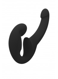 Черный безремневой страпон Share Lite - Fun Factory - купить с доставкой в Мурманске