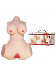 Мастурбатор-торс Aveline с 2 любовными тоннелями - Baile - в Мурманске купить с доставкой