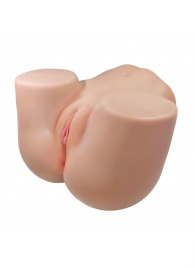 Телесный мастурбатор Julia с 2 любовными тоннелями - Baile - в Мурманске купить с доставкой