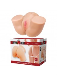 Телесный мастурбатор Olivia с 2 любовными отверстиями - Baile - в Мурманске купить с доставкой