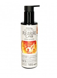 Съедобный лубрикант на водной основе Pleasure Lab с ароматом крем-брюле - 185 мл. - Pleasure Lab - купить с доставкой в Мурманске