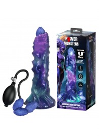 Фиолетовый яйцеродящий фаллоимитатор Duskwalker Sentinal на присоске - 22,4 см. - Baile - купить с доставкой в Мурманске