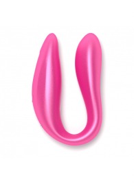 Розовый вибратор для пар с управлением через приложение - Oninder