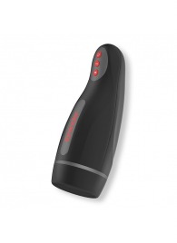 Черный автоматический мастурбатор с управлением через приложение - Oninder - в Мурманске купить с доставкой