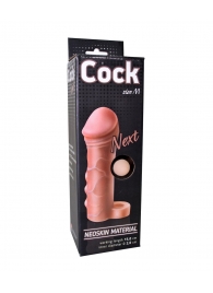 Фаллоудлинитель с кольцом COCK size M - 15 см. - LOVETOY (А-Полимер) - в Мурманске купить с доставкой