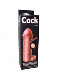 Фаллоудлинитель с кольцом COCK size L - 16,5 см. - LOVETOY (А-Полимер) - в Мурманске купить с доставкой