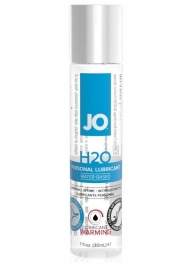 Возбуждающий лубрикант на водной основе JO Personal Lubricant H2O Warming - 30 мл. - System JO - купить с доставкой в Мурманске