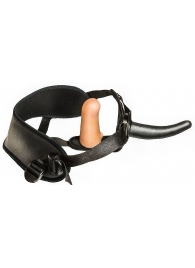 Женский страпон с вагинальной пробкой Woman Strap - 12 см. - LOVETOY (А-Полимер) - купить с доставкой в Мурманске