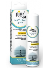 Нейтральный лубрикант на водной основе pjur MED Natural glide - 100 мл. - Pjur - купить с доставкой в Мурманске