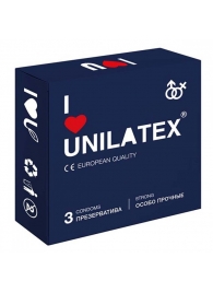 Ультрапрочные презервативы Unilatex Extra Strong - 3 шт. - Unilatex - купить с доставкой в Мурманске