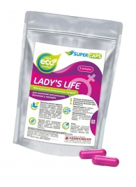 Возбуждающие капсулы Ladys Life - 2 капсулы (0,35 гр.) - SuperCaps - купить с доставкой в Мурманске