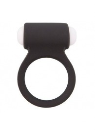 Чёрное эрекционное виброкольцо LIT-UP SILICONE STIMU RING 3 BLACK - Dream Toys - в Мурманске купить с доставкой