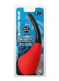 Анальный душ MENZSTUFF 310ML ANAL DOUCHE RED/BLACK - Dream Toys - купить с доставкой в Мурманске