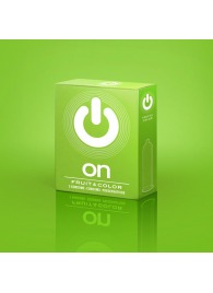 Цветные ароматизированные презервативы ON) Fruit   Color - 3 шт. - ON) - купить с доставкой в Мурманске