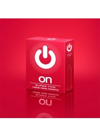 Супертонкие презервативы ON) Super Thin - 3 шт. - ON) - купить с доставкой в Мурманске