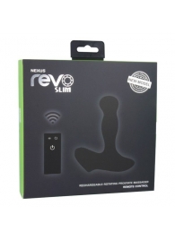 Чёрный перезаряжаемый массажёр предстательной железы NEXUS Revo Slim - Nexus Range - в Мурманске купить с доставкой