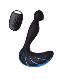 Чёрно-синий массажер простаты Erotist Third - Erotist Adult Toys - в Мурманске купить с доставкой