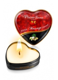 Массажная свеча с ароматом экзотических фруктов Bougie Massage Candle - 35 мл. - Plaisir Secret - купить с доставкой в Мурманске
