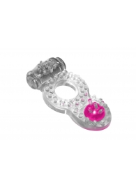 Прозрачное эрекционное кольцо Rings Ringer - Lola Games - в Мурманске купить с доставкой