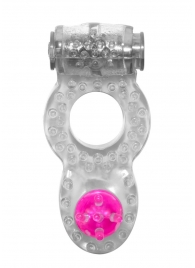 Прозрачное эрекционное кольцо Rings Ringer - Lola Games - в Мурманске купить с доставкой