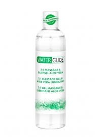 Гель-смазка 2-в-1 MASSAGE   LUBRICANT ALOE VERA - 300 мл. - Waterglide - купить с доставкой в Мурманске