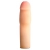 Телесная насадка-удлинитель на пенис PERFORMANCE 1.5INCH COCK XTENDER - 16 см. - Blush Novelties - в Мурманске купить с доставкой