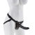Чёрный с золотом женский страпон Designer Strap-On - Pipedream - купить с доставкой в Мурманске