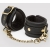 Черные наручники Bound to You Faux Leather Wrist Cuffs - Fifty Shades of Grey - купить с доставкой в Мурманске