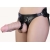 Гигантский фаллоимитатор на присоске в комплекте с трусиками - 26 см. - LOVETOY (А-Полимер) - купить с доставкой в Мурманске