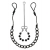 Интимные украшения с бусинами NIPPLE   CLIT JEWELRY - Pipedream - купить с доставкой в Мурманске