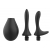 Черный анальный душ Nexus Anal Douche Set с 2 сменными насадками - Nexus Range - купить с доставкой в Мурманске