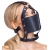 Черный намордник с кляпом-шаром Head Harness With A Gag - Orion - купить с доставкой в Мурманске