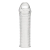Текстурированная насадка на пенис Clear Textured Penis Enhancing Sleeve Extension - 16,5 см. - BlueLine - в Мурманске купить с доставкой