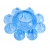 Голубая гелевая насадка-цветок - Toyfa Basic - в Мурманске купить с доставкой
